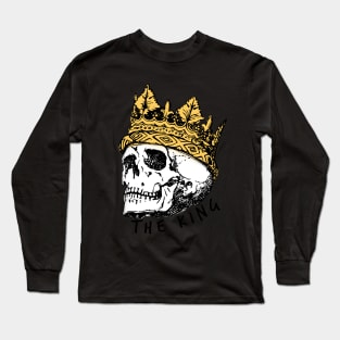 King Skull Crown Long Sleeve T-Shirt